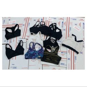 (9 ITEMS) Women’s Sports Bra Lot Mixed Brands
